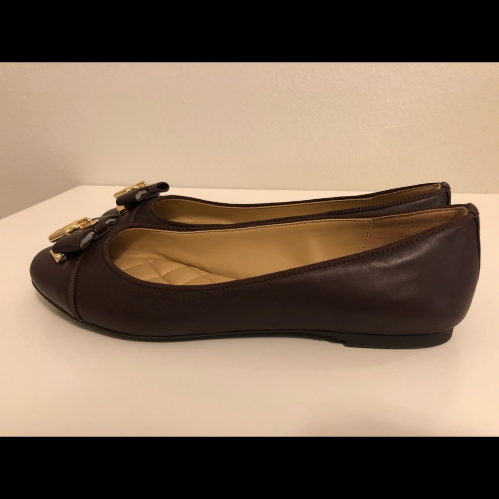 ❌SOLD❌ Michael Kors Leather Ballet Flats🌺 - Picture 14 of 15